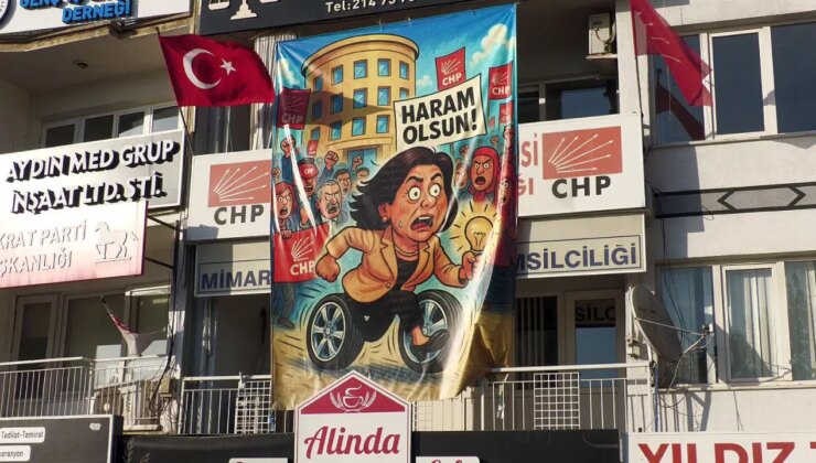 CHP Aydın İl Gençlik Kolları başkanı hakkında pankart soruşturması