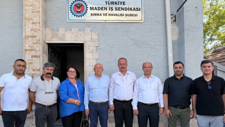 CHP’li Çakırözer’den grevleri yasaklanan ETİ Maden Kırka Bor işçilerine ziyaret