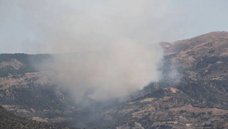 Çorum’da alevler yükseldi: Ormanlık alanda yangın!