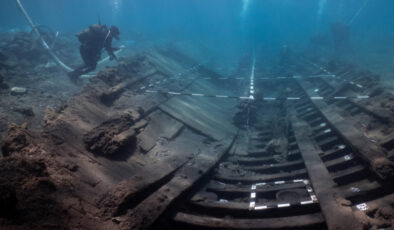 Datça açıklarındaki Osmanlı batığı gün yüzüne çıkıyor