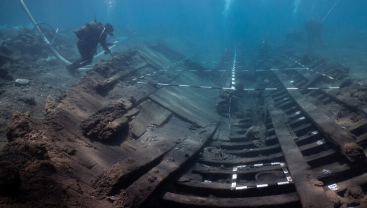 Datça açıklarındaki Osmanlı batığı gün yüzüne çıkıyor