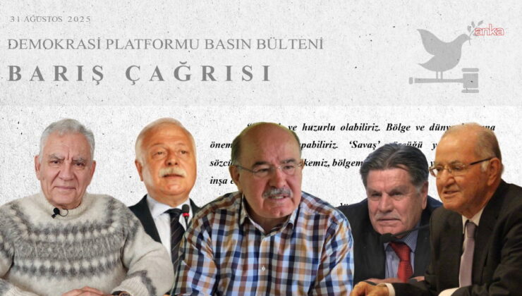 Demokrasi Platformu’dan ‘barış çağrısı’: Ötekileştirilen veya kendisini öteki hisseden tüm yurttaşlarıyla barışmalı”