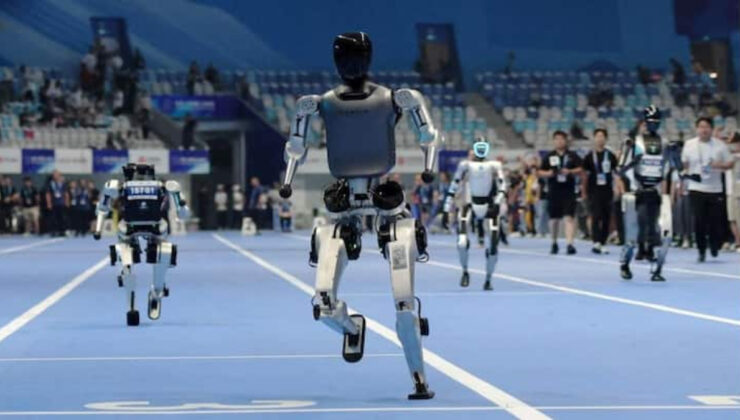 Dünyanın ilk robot olimpiyatları Çin’de resmen başladı