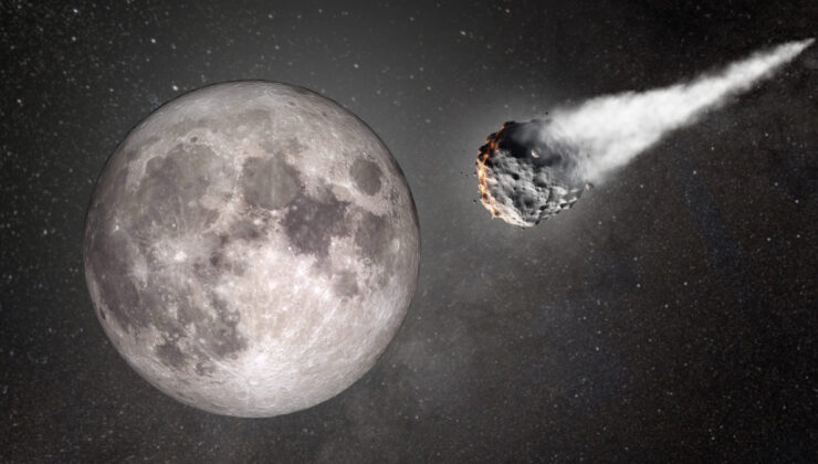 Dünya’yı teğet geçecek asteroid Ay’a çarpabilir