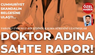 E-imzadan sonra şimdi de yeni skandal: Beylikdüzü Devlet Hastanesi’nde doktor adına sahte rapor hazırlanmış!