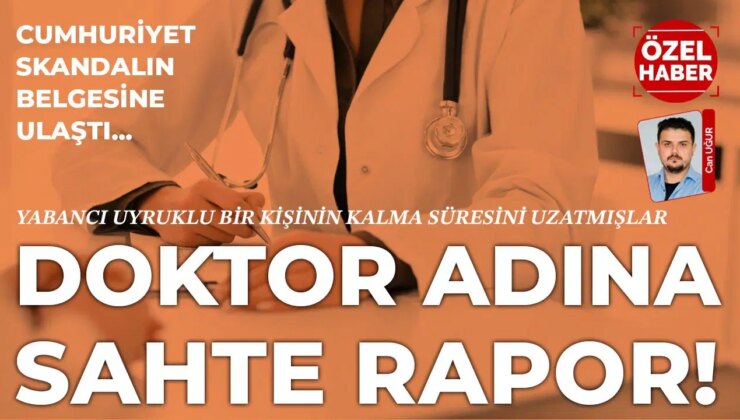 E-imzadan sonra şimdi de yeni skandal: Beylikdüzü Devlet Hastanesi’nde doktor adına sahte rapor hazırlanmış!