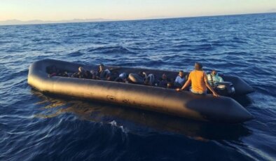 Ege’de can pazarı… Türk sularına geri itilen 35 düzensiz göçmen kurtarıldı!