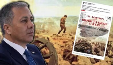 Emniyet’in ‘Atatürksüz 30 Ağustos’ paylaşımının faturası kesildi: ‘Yerlikaya bu kritik dönemde sabote mi ediliyor?’