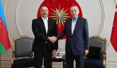Erdoğan, Azerbaycan Cumhurbaşkanı Aliyev ile görüştü