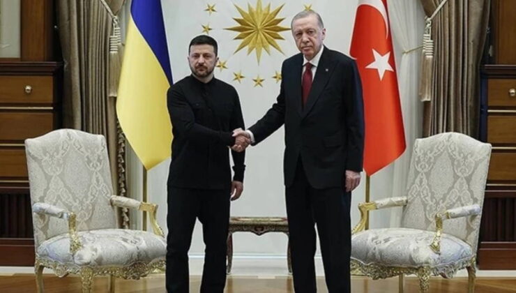 Erdoğan, Zelenski ile görüştü
