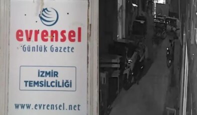 Evrensel gazetesinin İzmir bürosuna silahlı saldırı