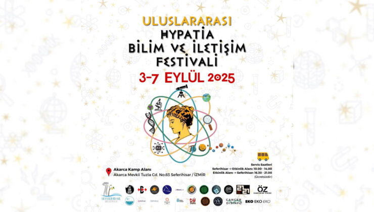 Festivale sayılı günler: Hypatia Bilim ve İletişim Festivali başlıyor