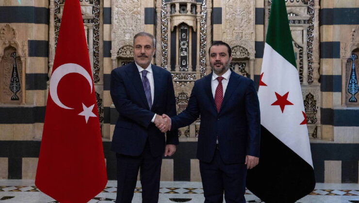 Fidan’dan Şam ziyareti: ‘Suriye’nin terör örgütlerine karşı verdiği mücadeleyi desteklemeye devam edeceğiz’