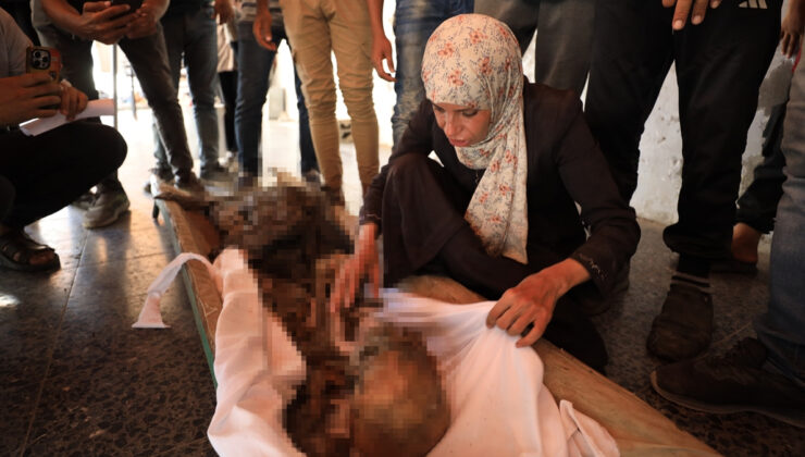 Filistinli kadın, babasının kafatası ve kemiklerine 44 gün sonra ulaştı