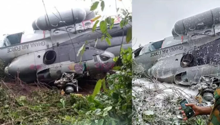 Gana’da askeri helikopter düştü: İki bakan hayatını kaybetti