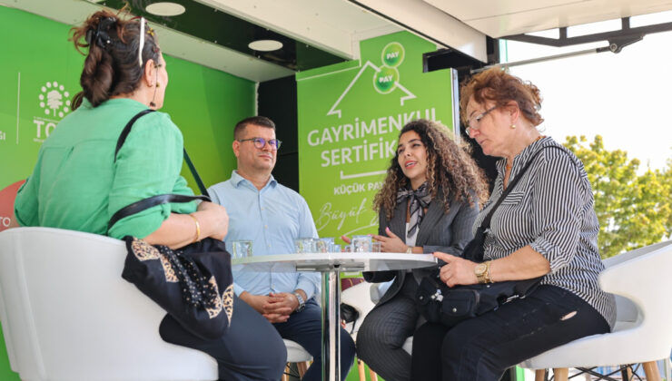 Gayrimenkul Sertifikası bilgilendirme tır ve çadırları, İstanbul’da vatandaşlarla buluşmaya başladı