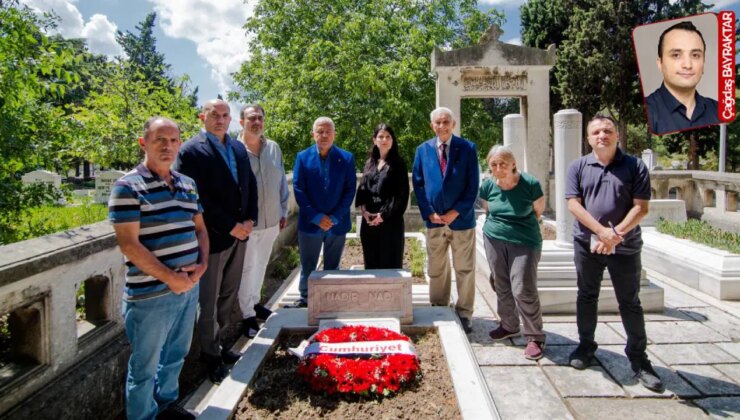 Gazetemizin başyazarı Nadir Nadi 34’üncü ölüm yıldönümünde mezarı başında anıldı: Ödünsüz Atatürkçü