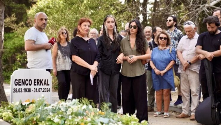 Genco Erkal ölümünün birinci yılında mezarı başında anıldı