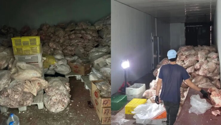 Gıda deposunda skandal görüntüler: Yüz binlerce liralık ceza kesildi!