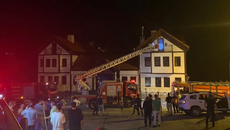 Gümüşhane’de otelde yangın paniği: Yangın alarmı hayat kurtardı!