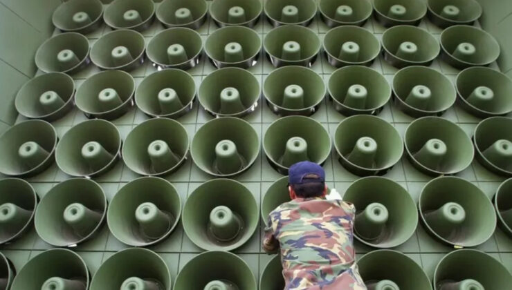 Güney Kore, Kuzey Kore sınırındaki propaganda hoparlörlerini kaldırdı