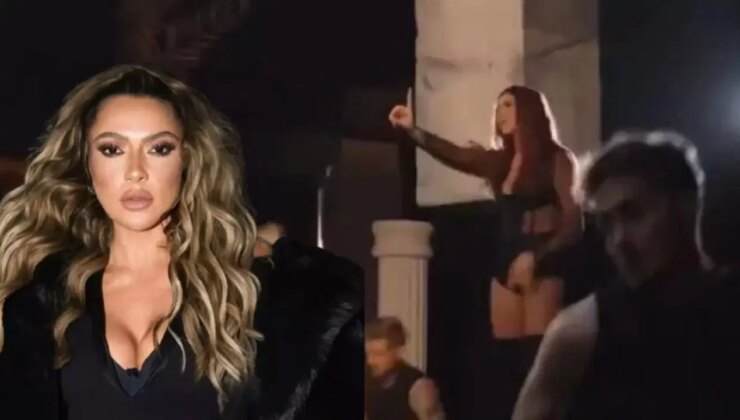 Hadise klip setinde ateş püskürdü: Sert tavırları sosyal medyada gündem oldu