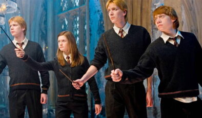 Harry Potter dizisinden Weasley kardeşlerin ilk kareleri paylaşıldı