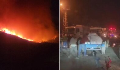 Hatay’da orman yangını: Evler tahliye ediliyor!