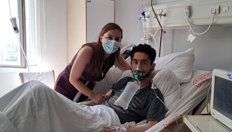 Hataylı depremzede akciğer nakli bekliyor: ‘Eşime 6 aylık ömür biçildi’