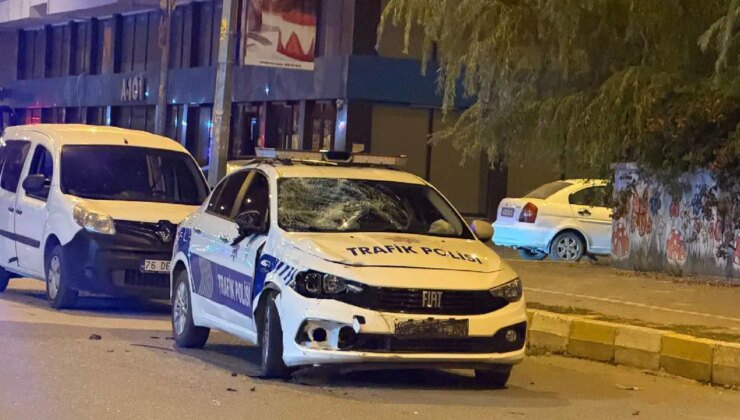 Iğdır’da Polis aracı ile motosiklet çarpıştı: Yaralılar var!
