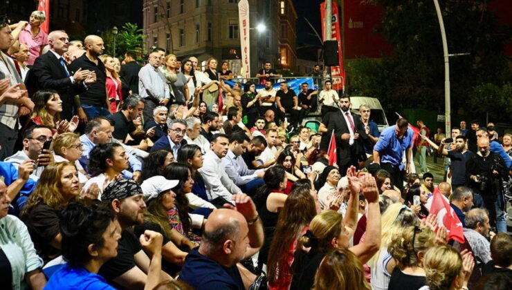 İnan Güney’in gözaltına alınması Beyoğlu Belediyesi önünde protesto edildi