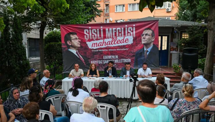 ‘İrade Millette, Meclis Mahallede’ buluşmaları… Şişli Belediye Başkanı Resul Emrah Şahan: ‘Ben dönene kadar Şişli size emanet’
