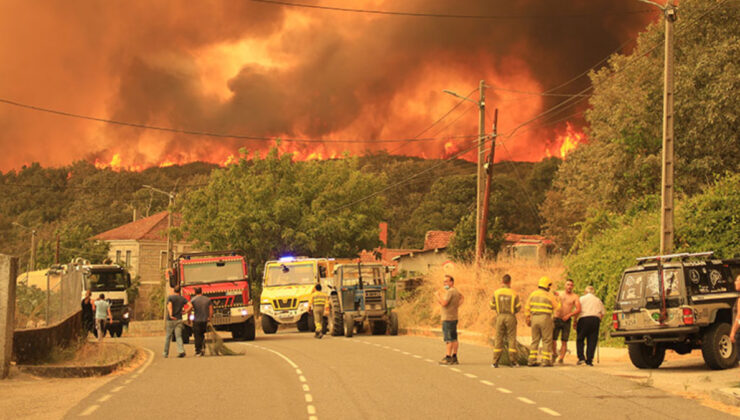 İspanya’da 50’den fazla noktada orman yangınları
