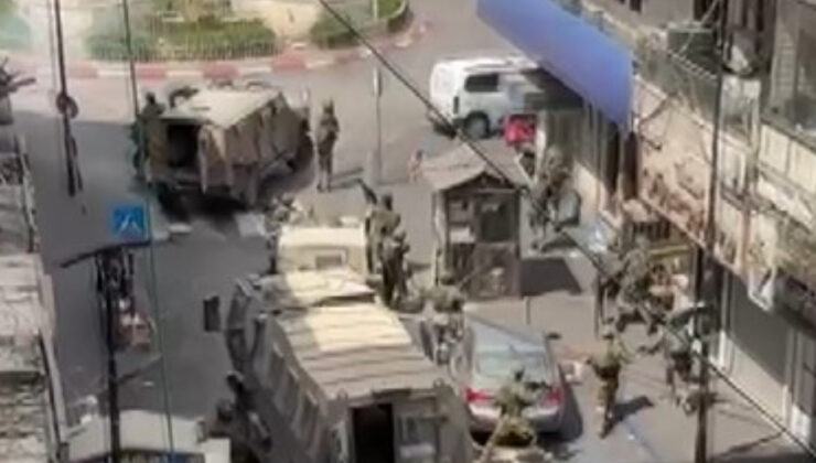 İsrail, Ramallah şehrine saldırdı: 24 yaralı