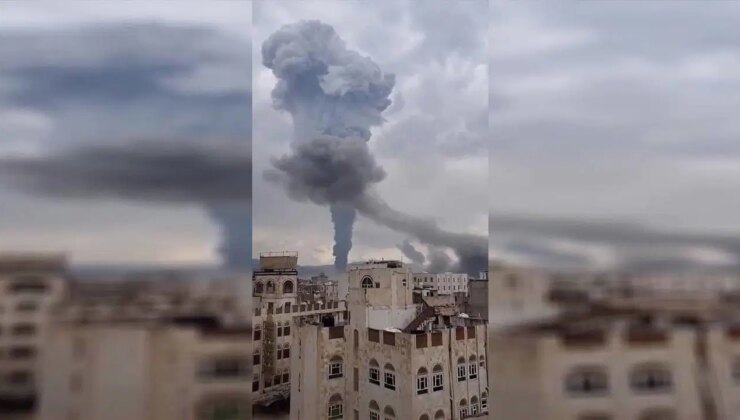 İsrail, Yemen’de Cumhurbaşkanlığı Sarayı ile elektrik santrallarını hedef aldı