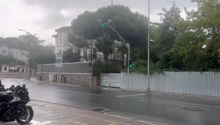 İstanbul’da beklenen yağış başladı