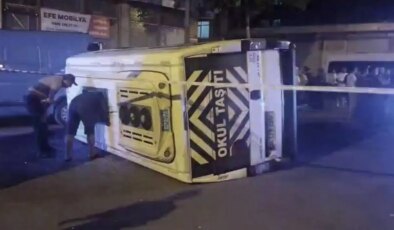 İstanbul’da feci kaza… Otomobil ile servis minibüsü çarpıştı: Çok sayıda yaralı var!