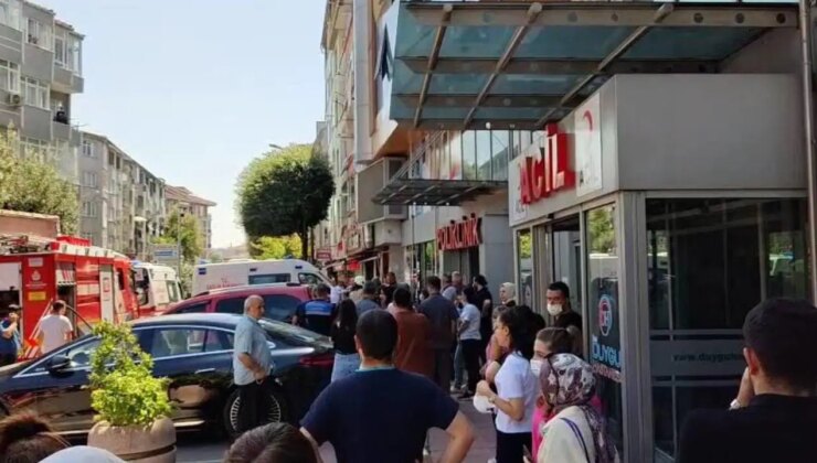 İstanbul’da sıcak dakikalar… Özel hastanede yangın paniği!