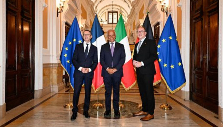 İtalya, Fransa ve Almanya arasında ‘Düzensiz göç’ zirvesi