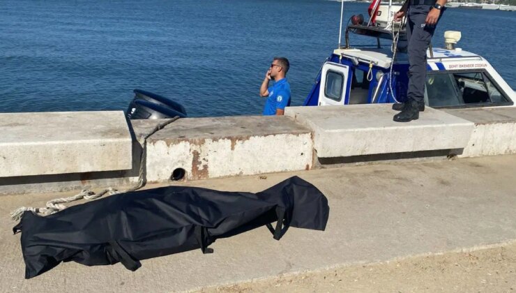 İzmir’de denizde erkek cesedi bulundu!