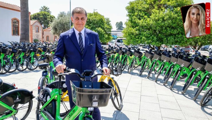 İzmir’de paylaşımlı bisiklet