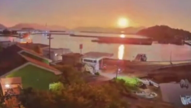 Japonya’da geceyi gündüze çeviren meteor