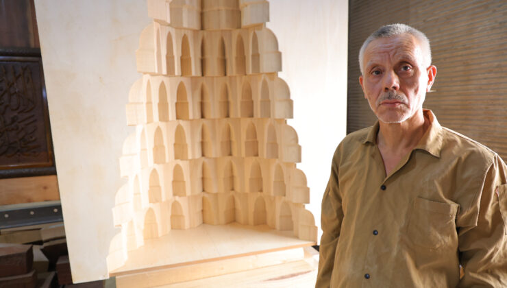 Kahramanmaraşlı mukarnas ustası, mesleğini gençlere öğretmek istiyor