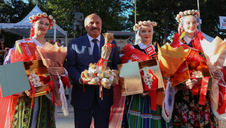 Kastamonu’da ‘sarımsak güzeli’ seçilmek için yarıştılar