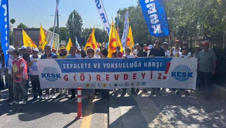 KESK’ten hükümete sert tepki: ‘Sefalet dayatmasını kabul etmiyoruz’