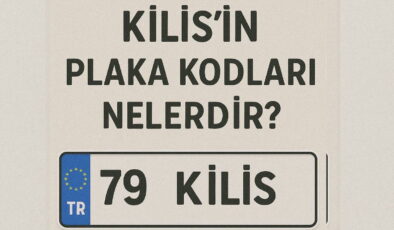 Kilis’in plaka kodu ne? Kilis’in plaka numarası kaç? Kilis ve ilçelerinin plaka harfleri…