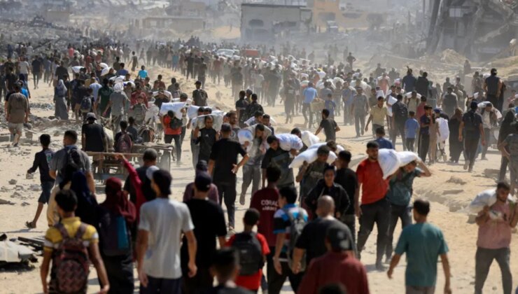 Kızılhaç’tan korkutan uyarı: İsrail, Gazze’de binlerce kişiyi tahliye etmeye hazırlanıyor