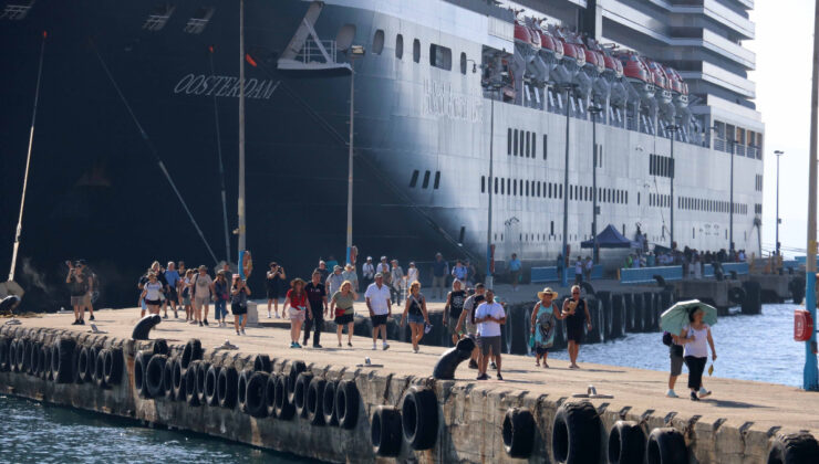 Kruvaziyer turizminde 12 yılın ‘temmuz’ rekoru kırıldı