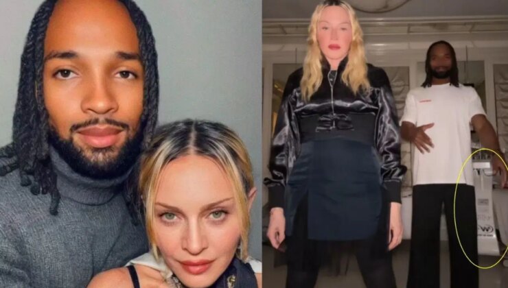 Madonna sevgilisiyle dans videosu paylaştı: Hayranlarının gözü o cihaza takıldı