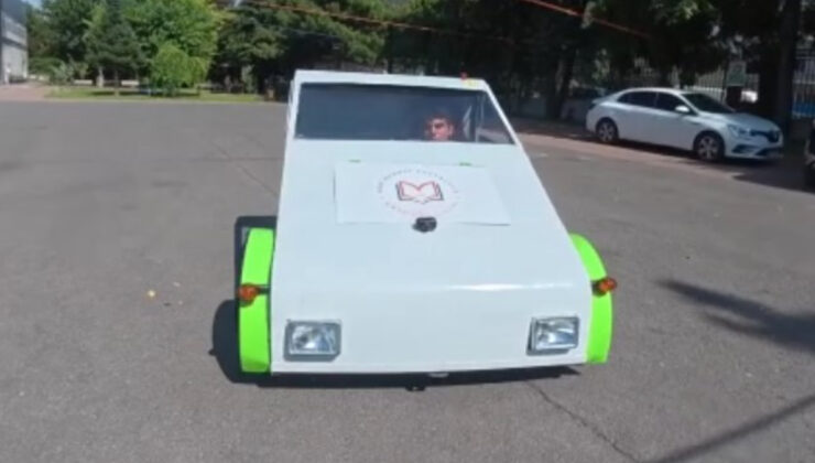 Manas Destanı ilhamıyla öğrenciler ‘Tulpar’ adlı elektrikli araç üretti